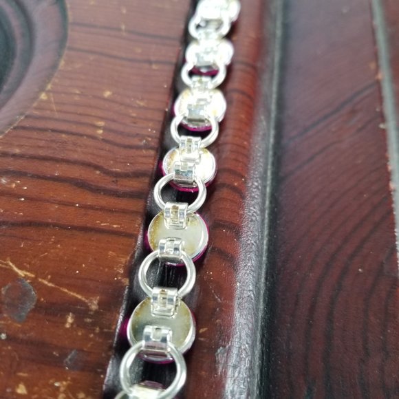 Hot Pink Fuchsia Link Bracelet GIFT Boxed NEW - Picture 7 of 11